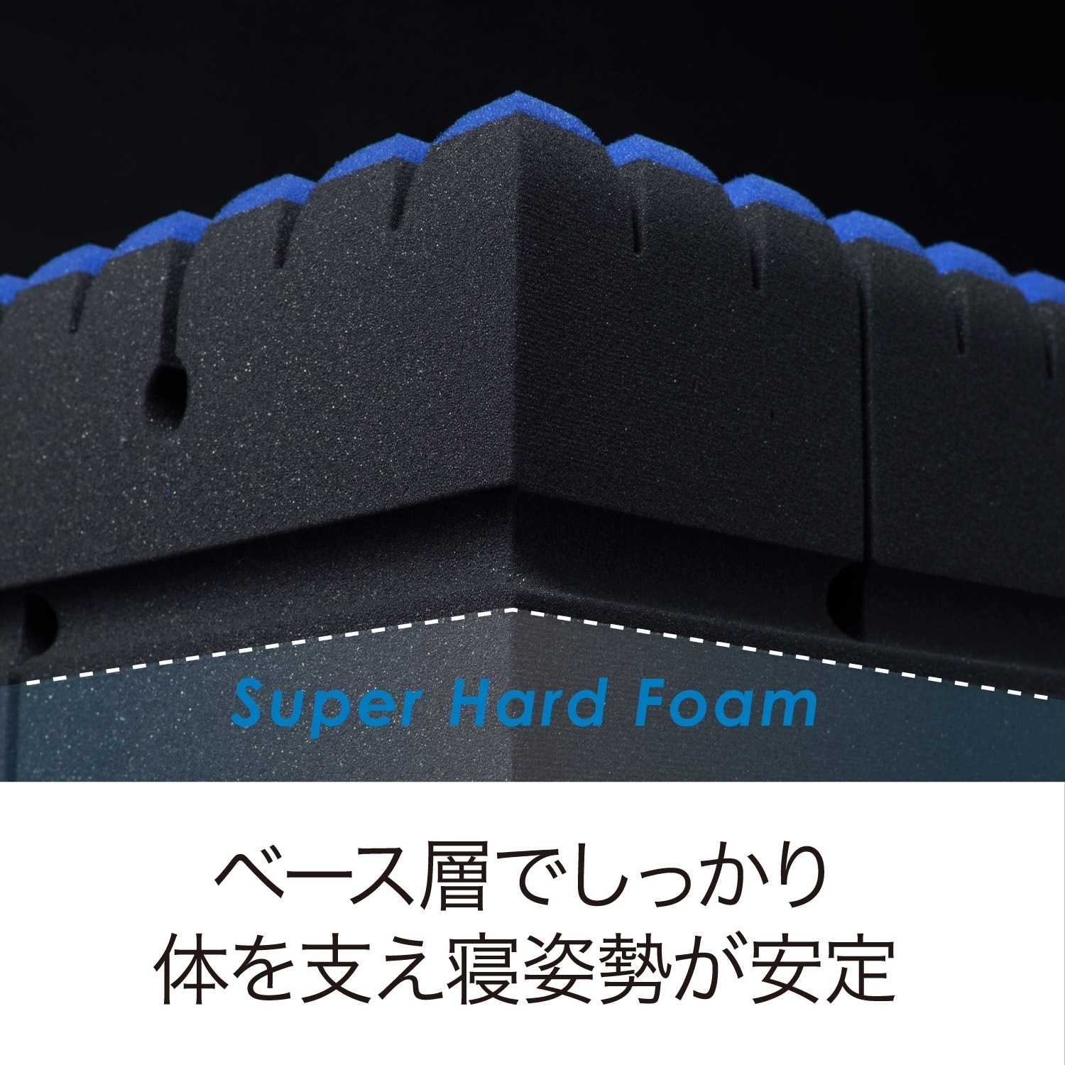 [エアーSI]ベッドマットレス(プレミアムモデル）／ＨＡＲＤの画像