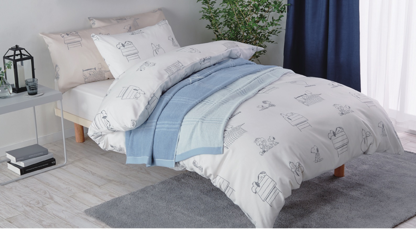 ピーナッツ（スヌーピー）　掛けふとんカバーの画像