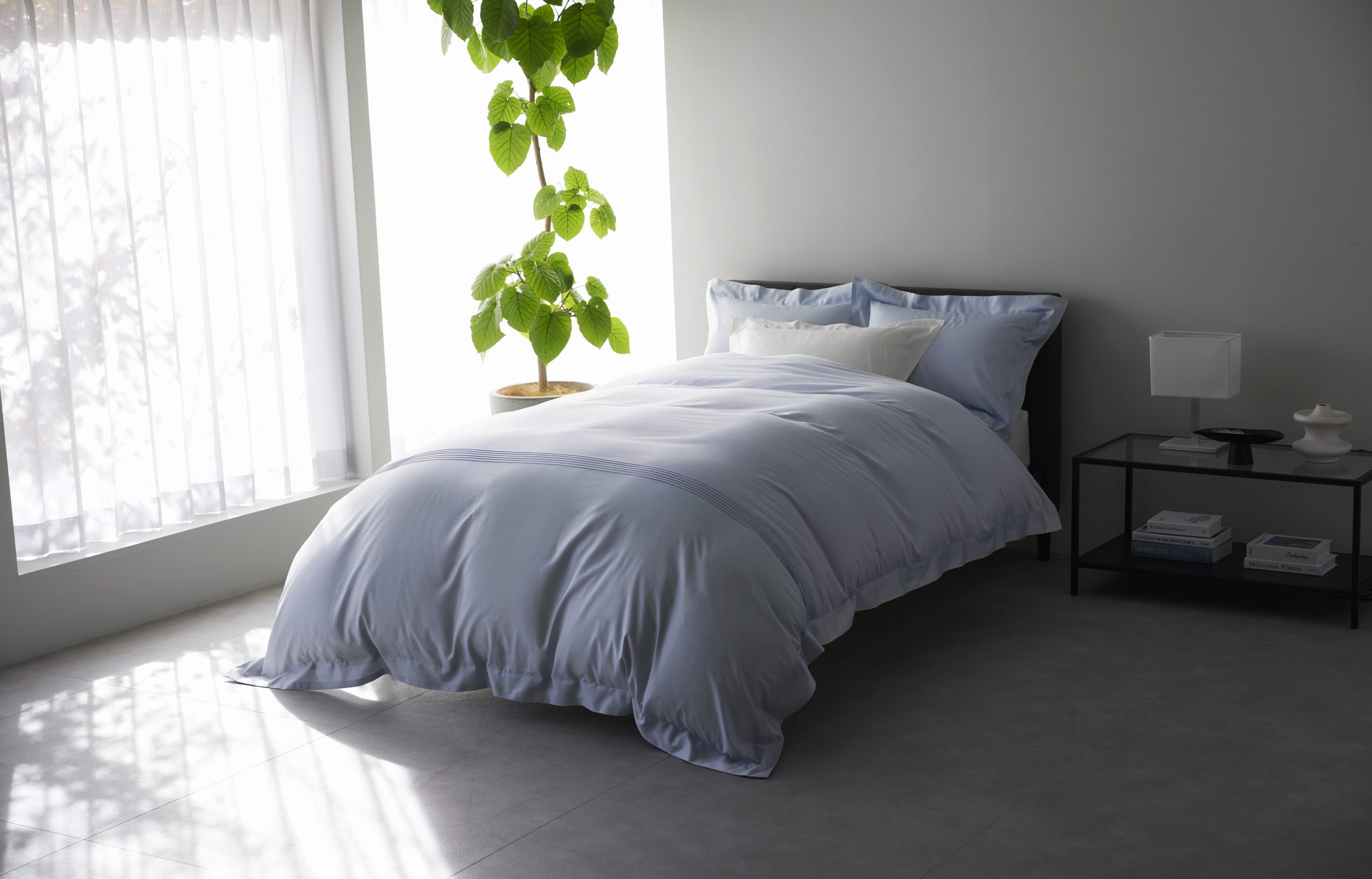 西川プレミアム 海島綿サテン掛けふとんカバーの画像