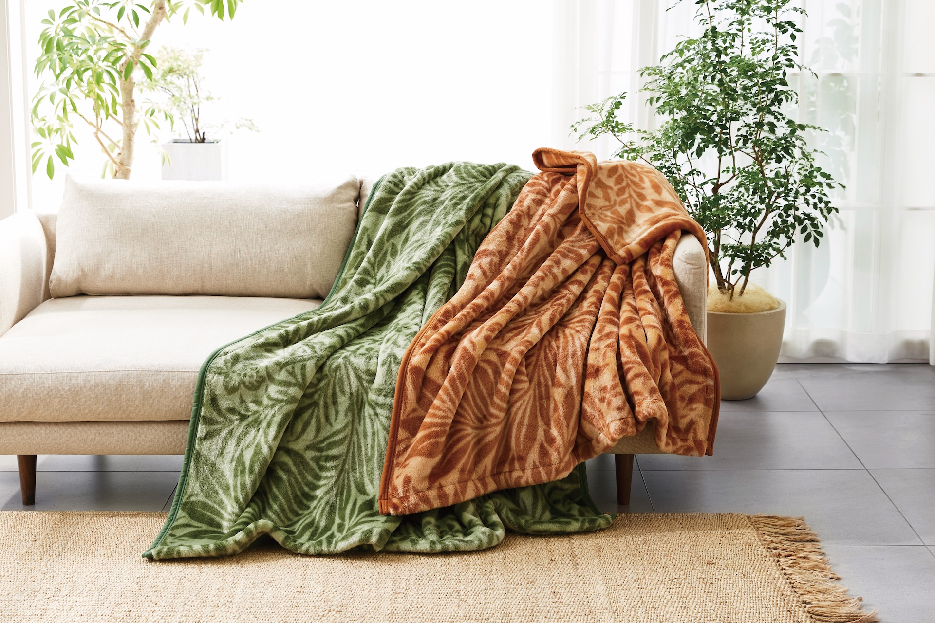 モリスギャラリー アクリルニューマイヤー毛布(毛羽部分)の画像