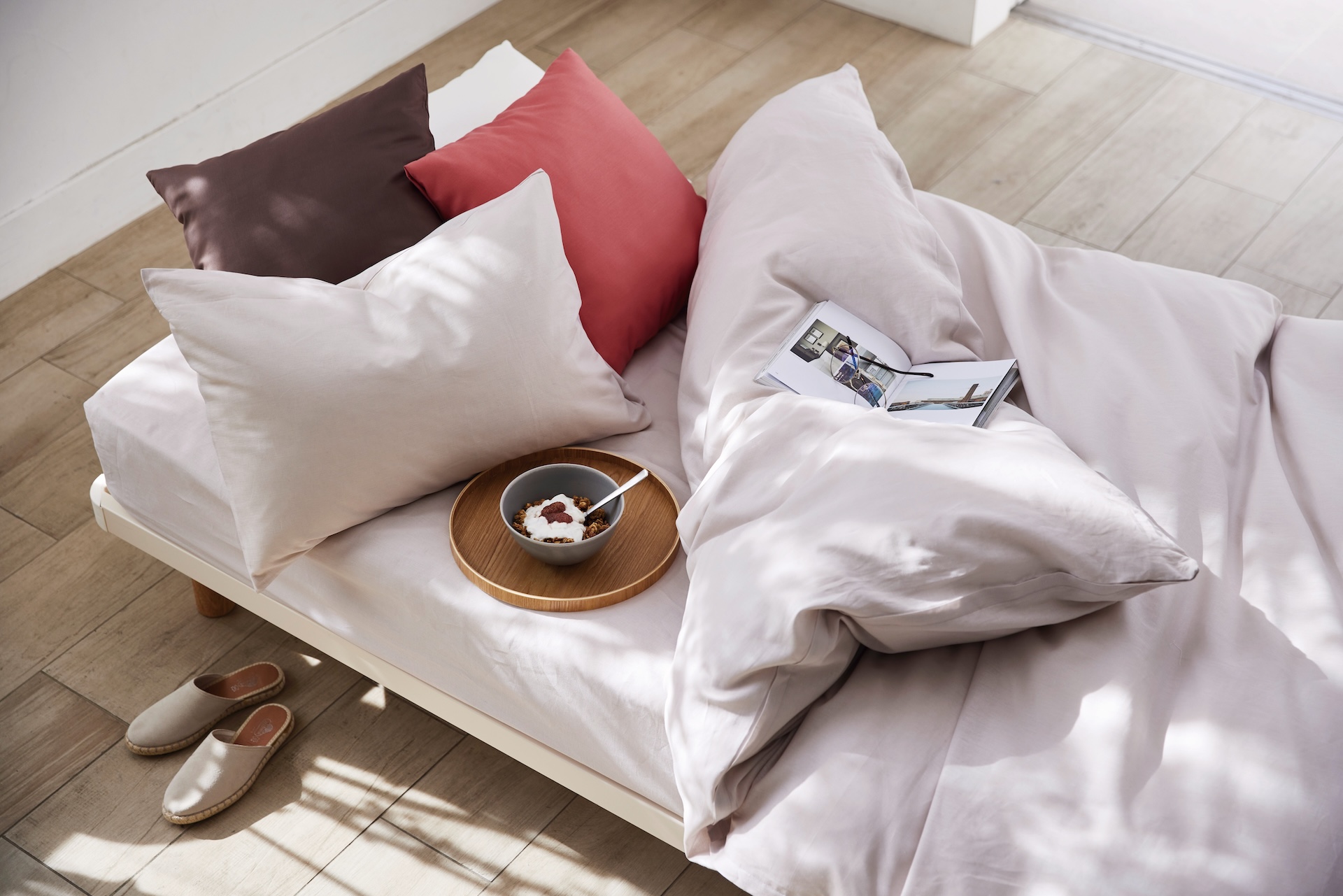 nishikawa 綿麻クイックシーツの画像