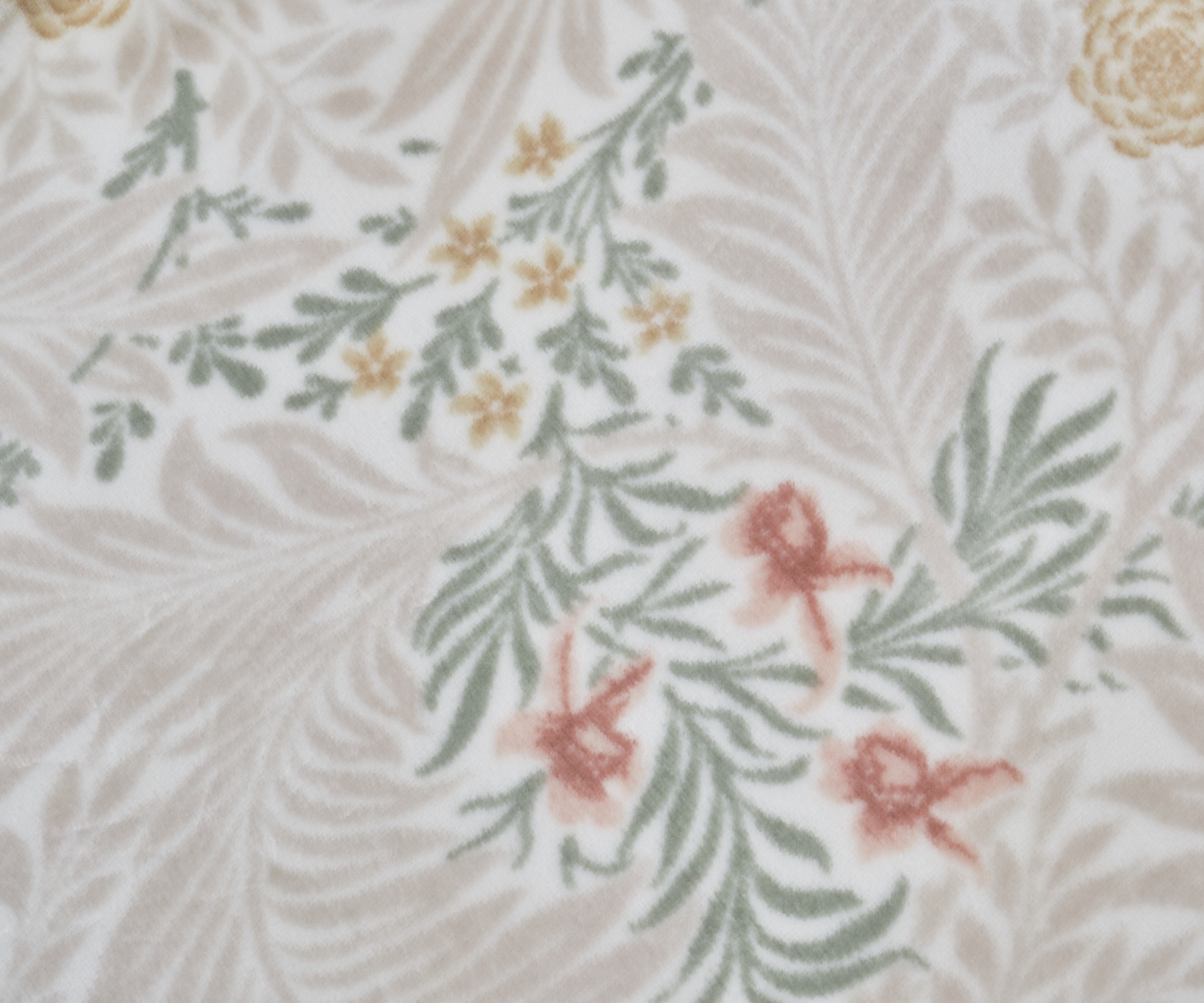 モリスギャラリー　綿毛布(毛羽部分）の画像