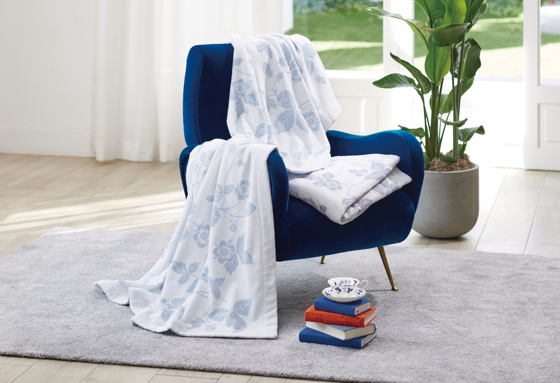 ウエッジウッド　タオルケットの画像