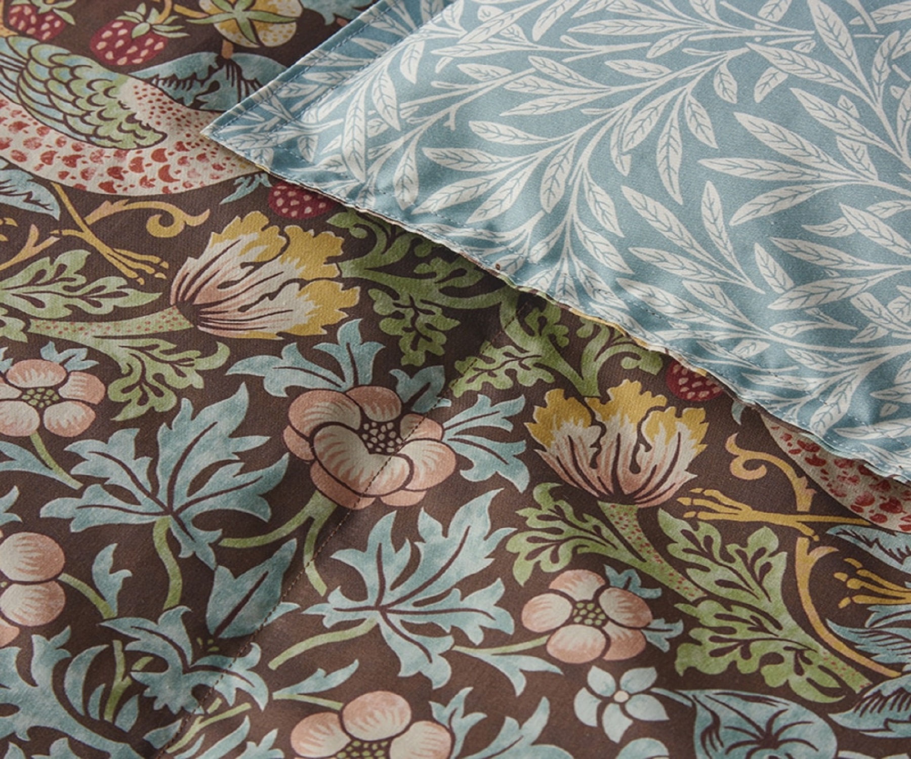 モリスギャラリー 羽毛肌掛ふとんの画像