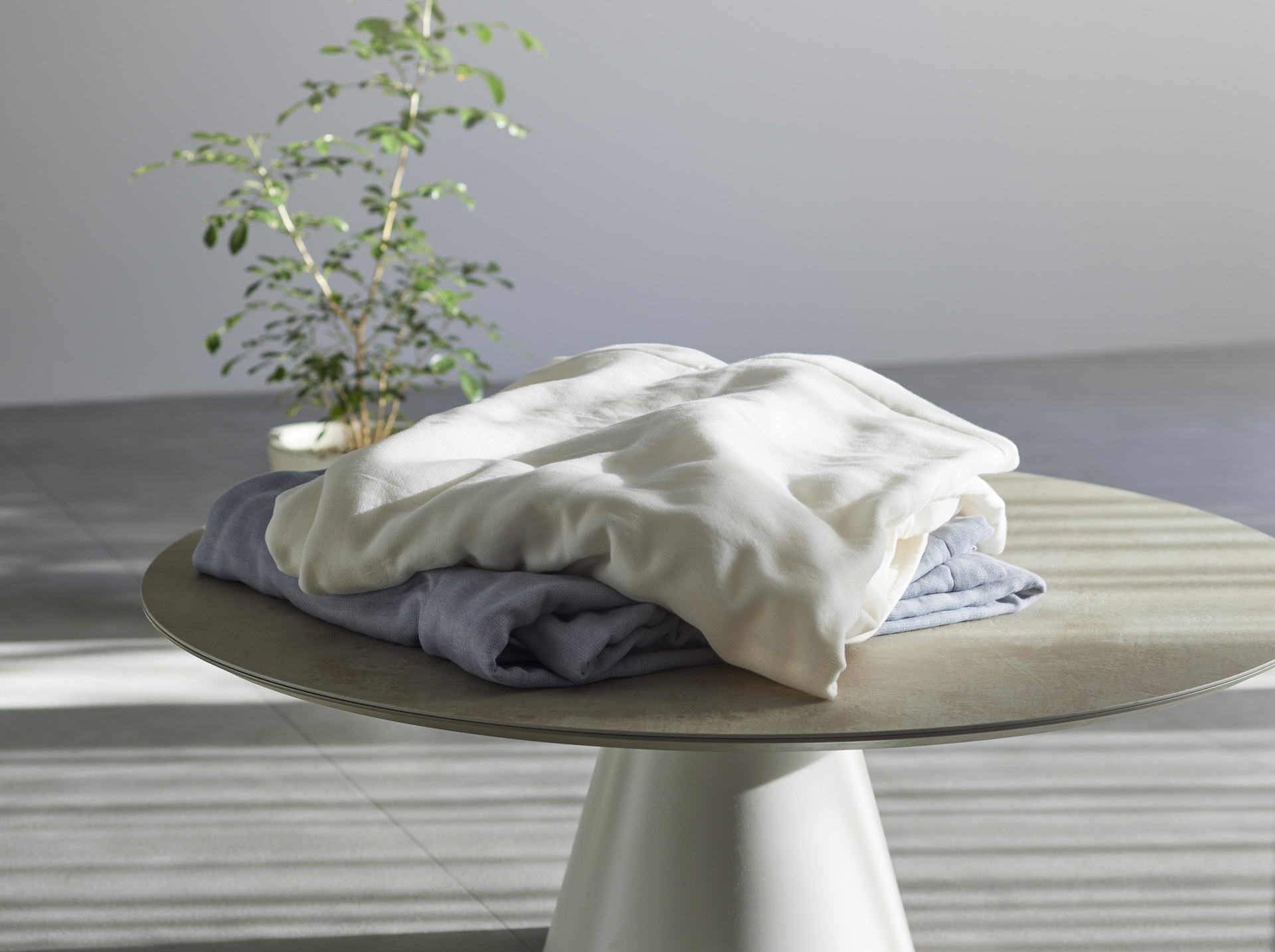 西川プレミアム　海島綿ガーゼケットの画像