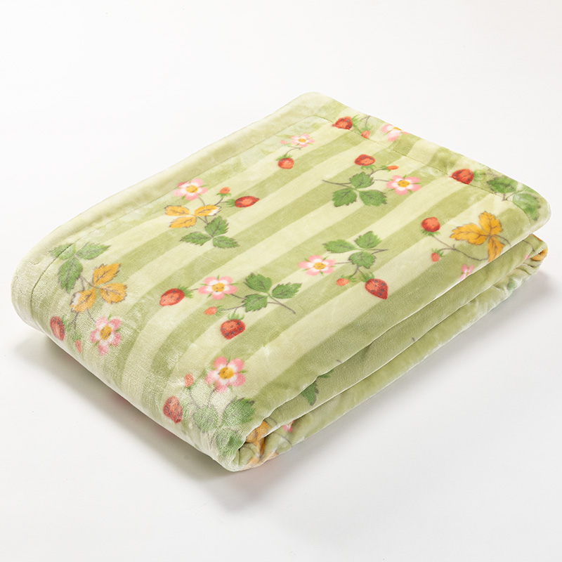 ウエッジウッド　リバーシブルわた入毛布の画像