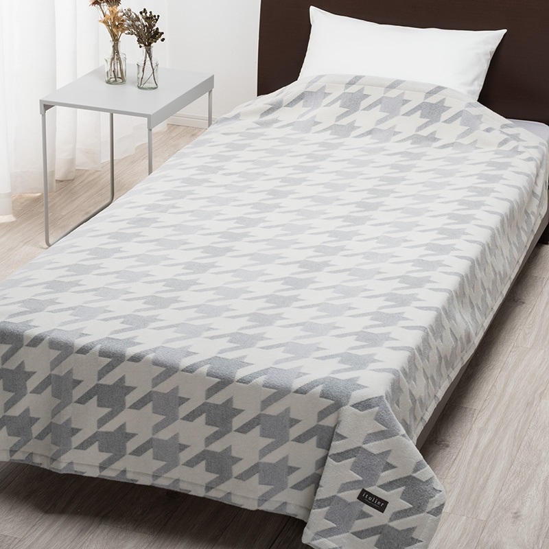 イトリエ　カシミヤ混ブランケットの画像