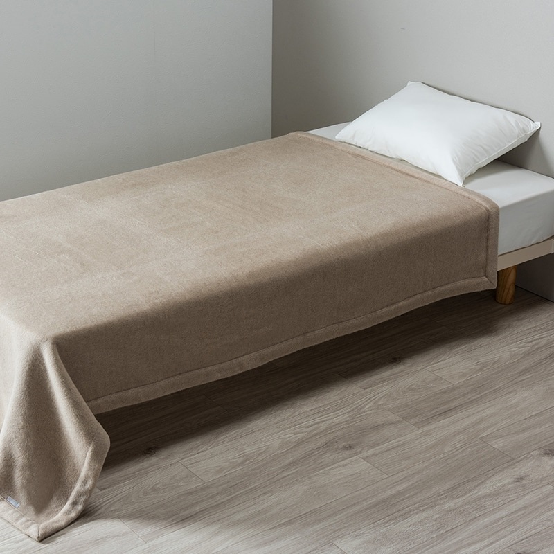 クオリアル　カシミヤ毛布（毛羽部分）の画像