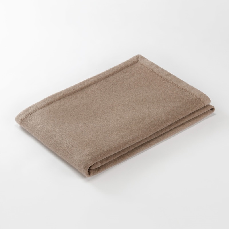 クオリアル　カシミヤ毛布（毛羽部分）の画像