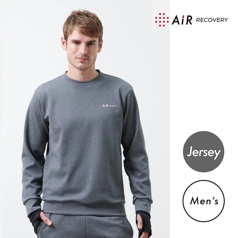[エアーリカバリー］スリープテックウェア　ジャージメンズトップスの画像