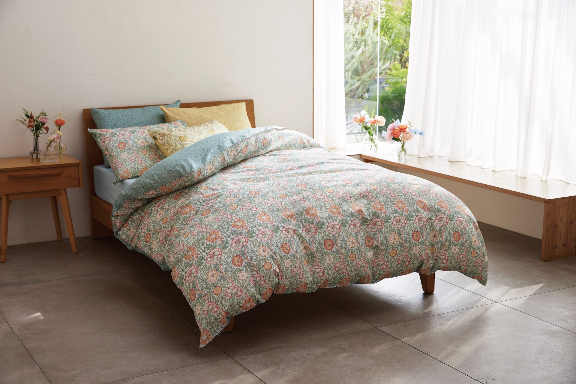 モリスギャラリー　掛ふとんカバーの画像