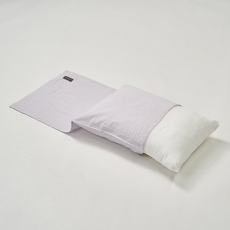 イトリエ　先染めサッカー　ピローケースの画像