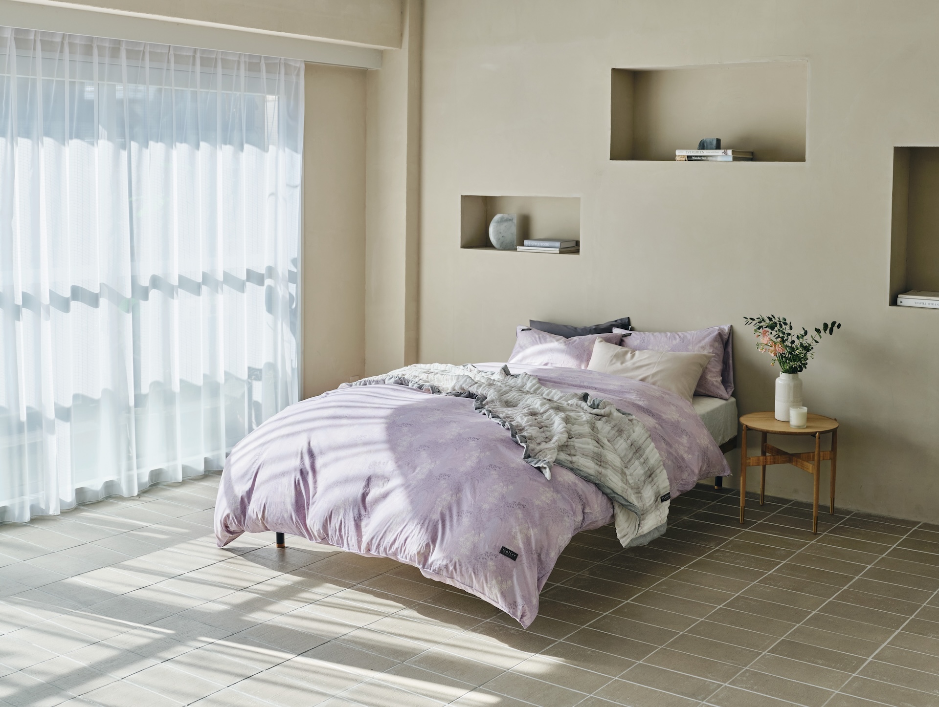 イトリエ　綿ローン掛ふとんカバーの画像