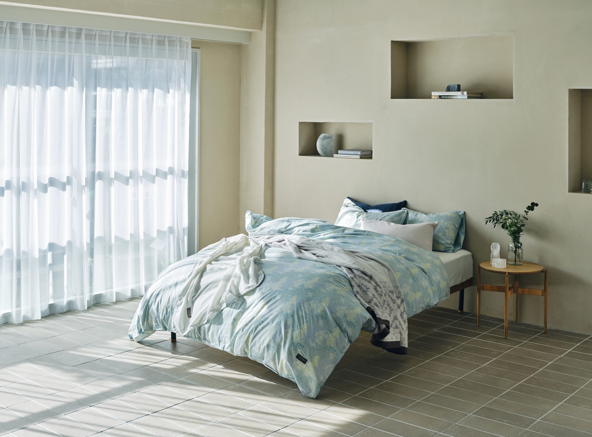 イトリエ　綿ローンピローケースの画像