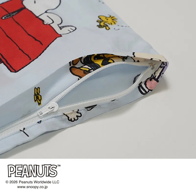 ピーナッツ（スヌーピー）　掛ふとんカバーの画像