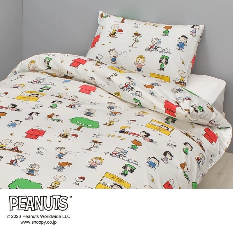 ピーナッツ(スヌーピー) ピローケースの画像