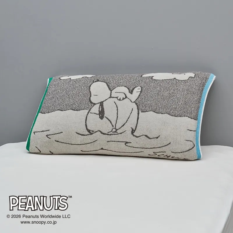 ピーナッツ（スヌーピー）　のびのびタオルピローケースの画像
