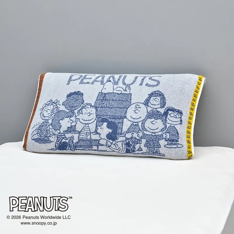 ピーナッツ(スヌーピー) のびのびタオルピローケースの画像