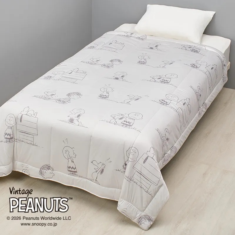 ピーナッツ（スヌーピー）　キルトケットの画像