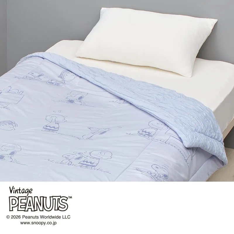 ピーナッツ（スヌーピー）　キルトケットの画像