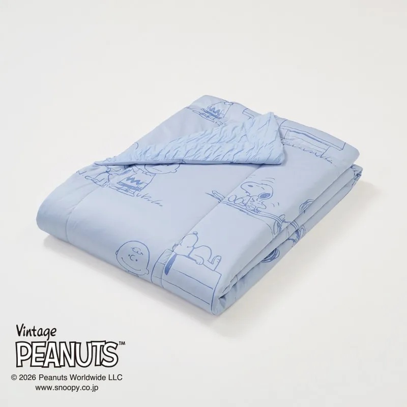 ピーナッツ（スヌーピー）　キルトケットの画像