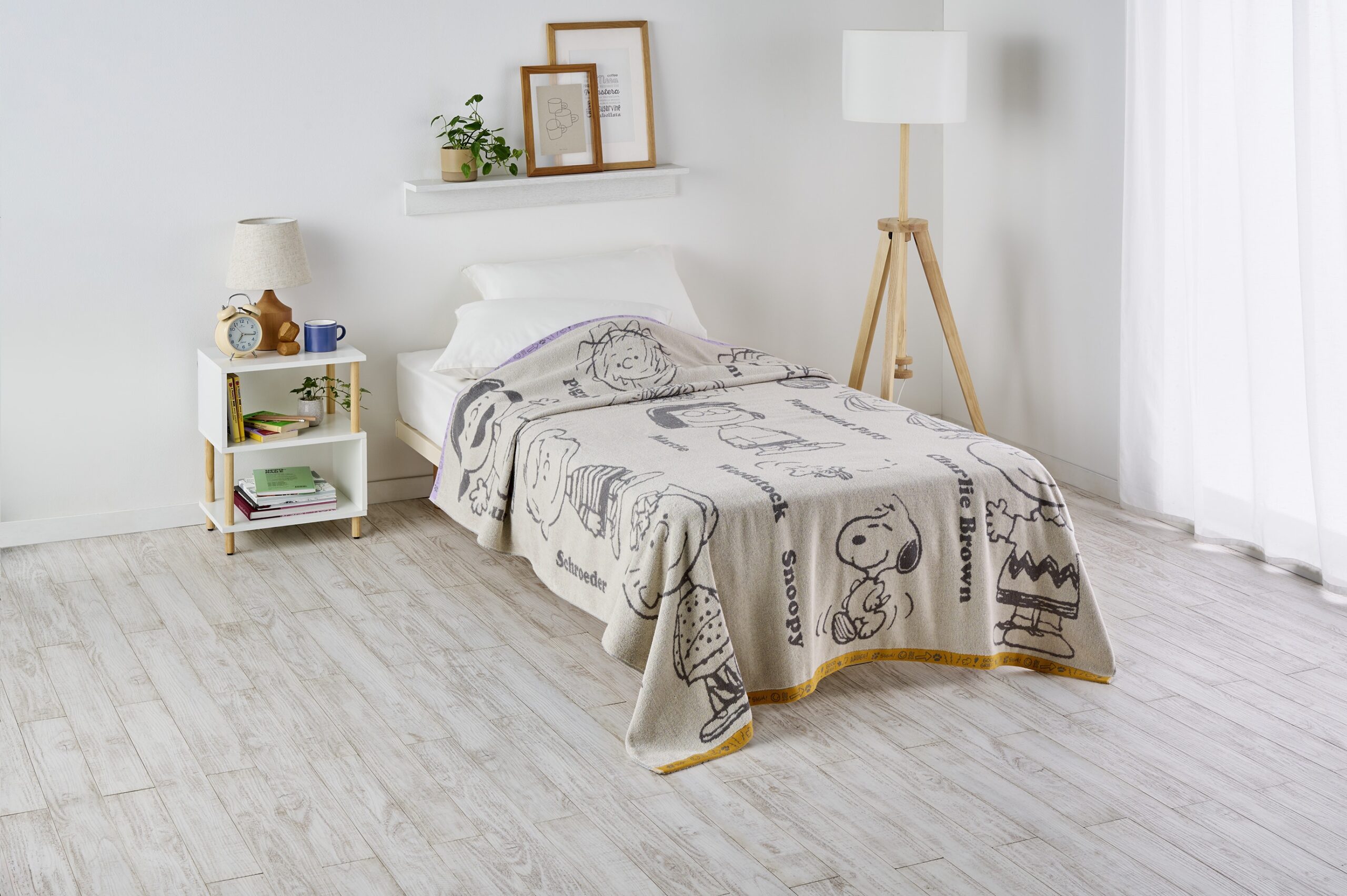 ピーナッツ（スヌーピー）　タオルケットの画像