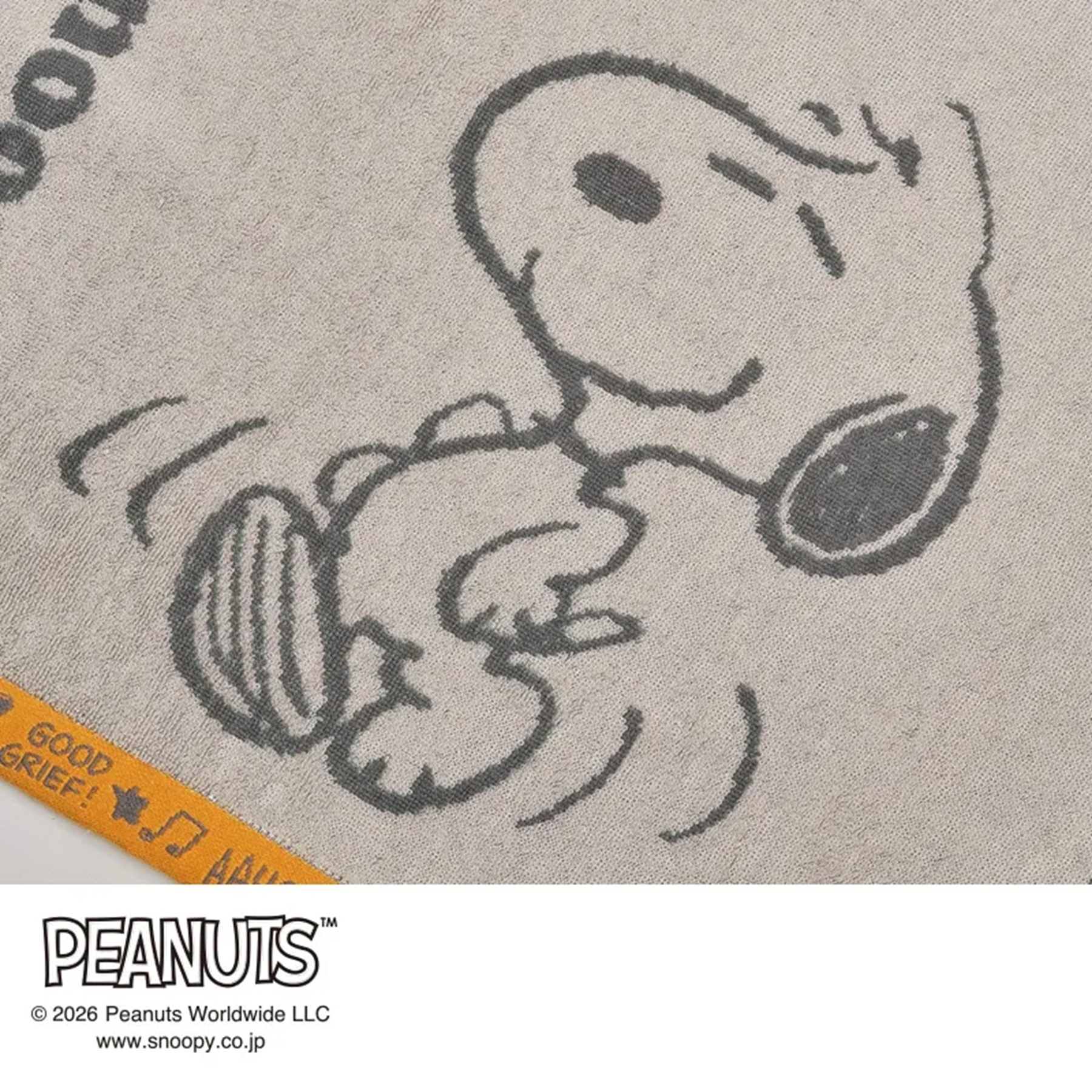 ピーナッツ（スヌーピー）　タオルケットの画像