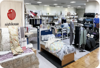 西川ショップ スリープナビ うすい百貨店